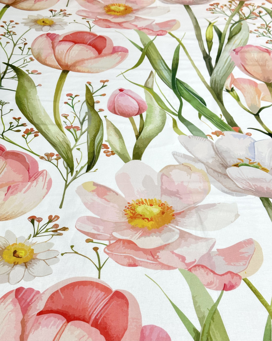 Lenjerie de pat din bumbac ranforce 100% - Arelia [3]