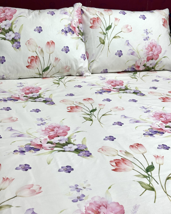 Lenjerie de pat din bumbac ranforce 100% - Belisse [3]