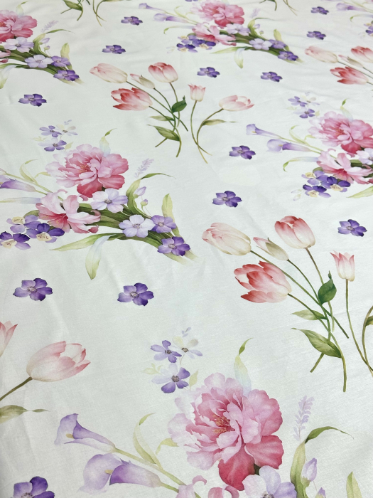 Lenjerie de pat din bumbac ranforce 100% - Belisse [2]