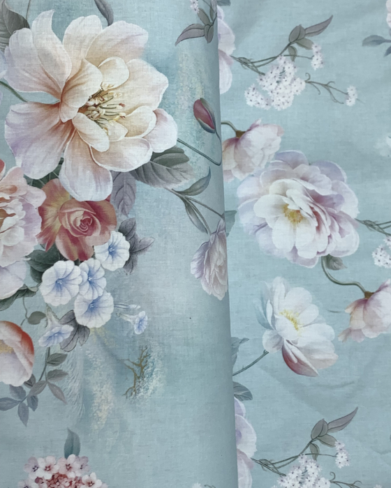 Lenjerie de pat din bumbac ranforce 100% - Elaria [2]