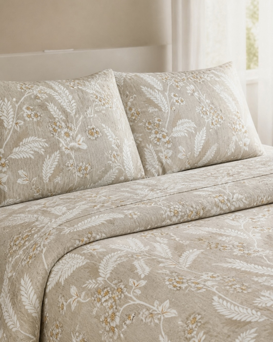 Lenjerie de pat din bumbac ranforce 100% - Lea [2]