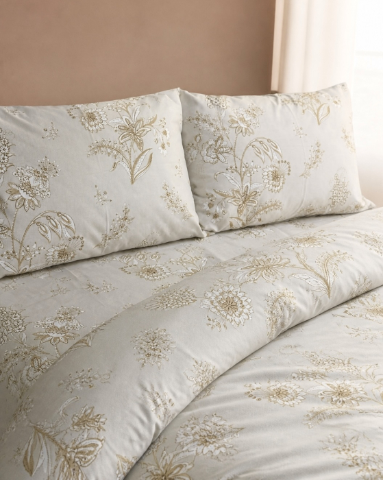 Lenjerie de pat din bumbac ranforce 100% - Margot [2]