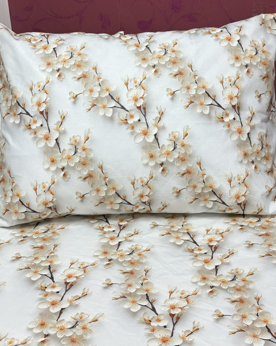 Lenjerie de pat din bumbac ranforce 100% - Naelle [3]