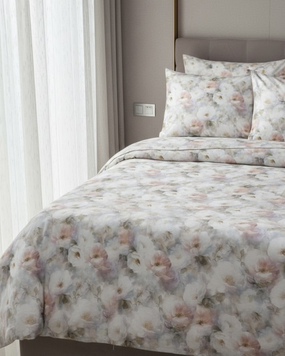 Lenjerie de pat din bumbac ranforce 100% - Noressa [2]