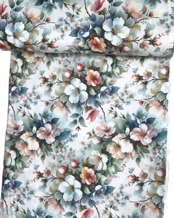 Lenjerie de pat din bumbac ranforce 100% - Amelisse [2]