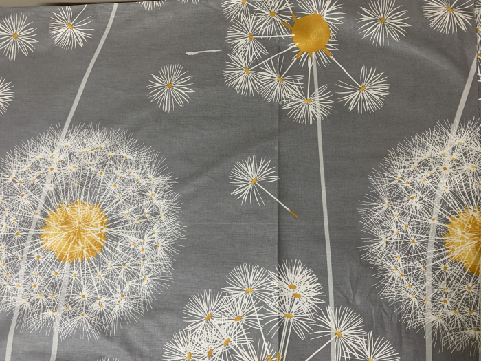 Lenjerie de pat dublu din bbc satinat- Păpădie [2]