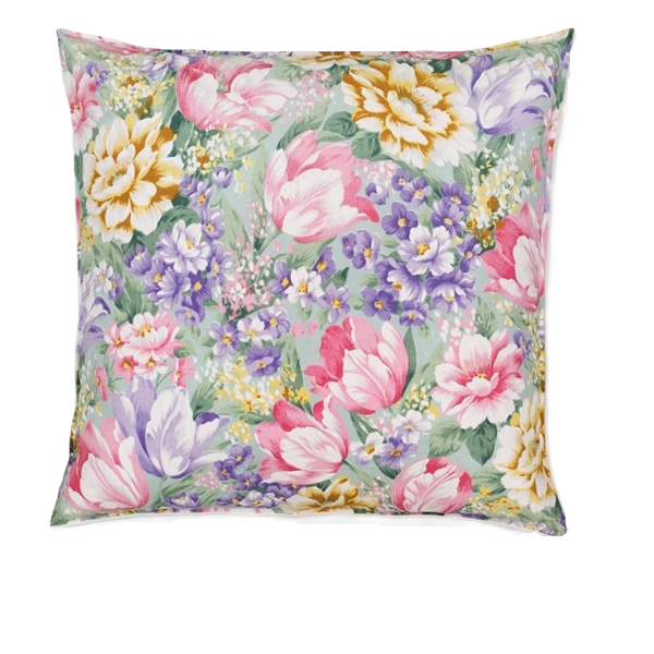 Perne cu Puf și Pană de Gâscă, 70*70, Flori Mov [1]