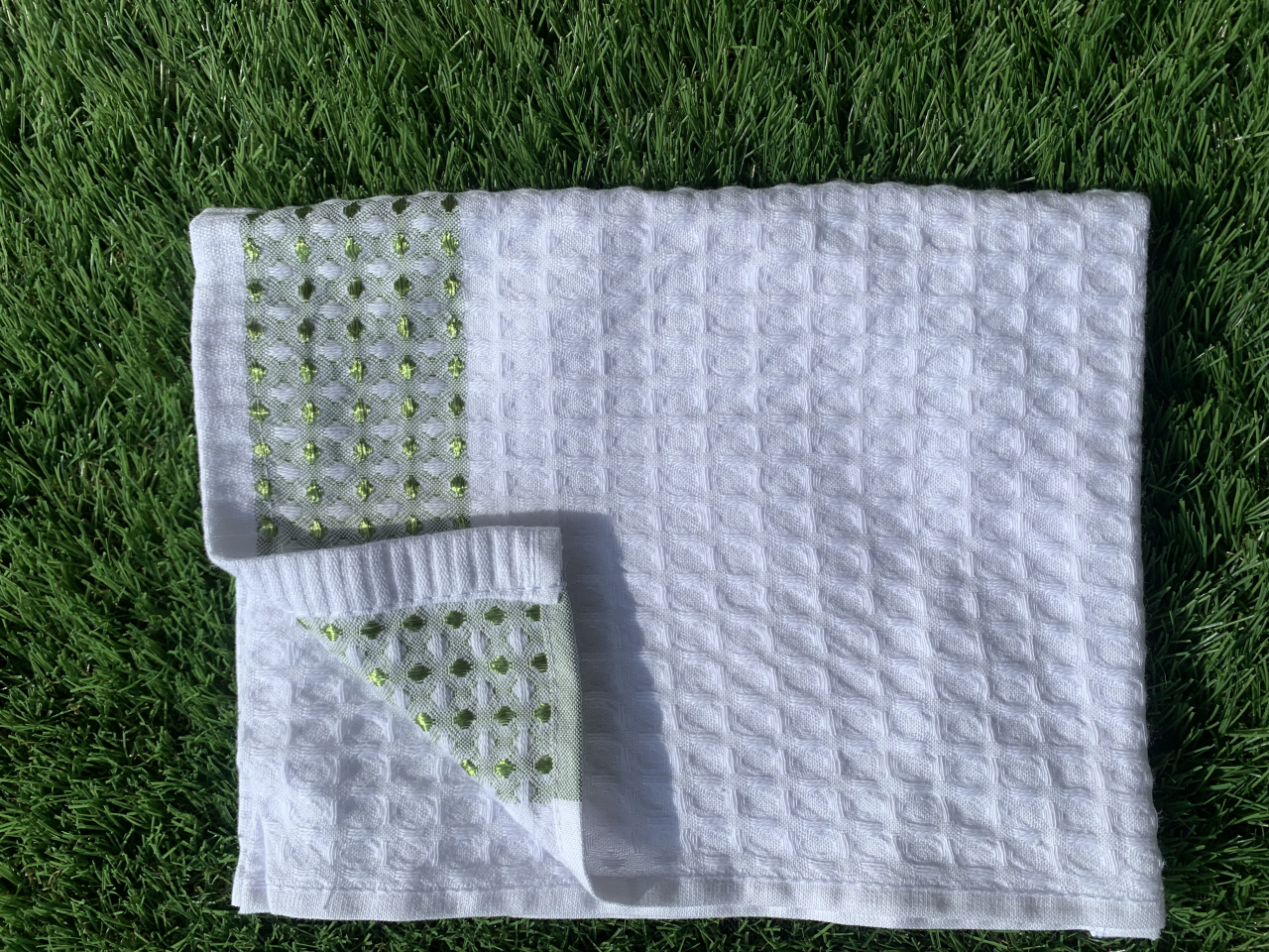 Prosop de bucătărie brodat Alb, 40×70 cm [3]