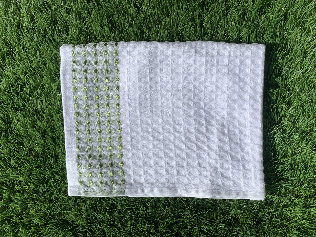 Prosop de bucătărie brodat Alb, 40×70 cm [2]