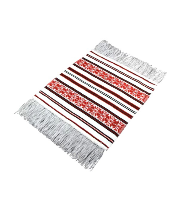 Prosop tradițional românesc, Alb cu Roșu si negru [3]