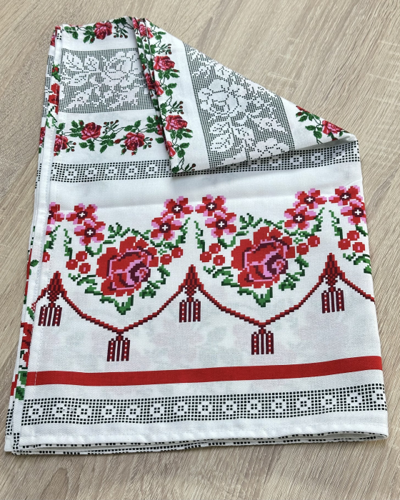 Set 3 prosoape de bucătărie, bumbac 100%, 50/60, model Dafina [2]