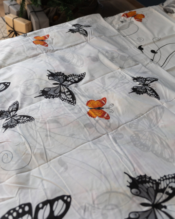 Cearceafuri de pat - Cearceaf de pat fără elastic, diverse dimensiuni,  bumbac ranforce 100%, Fluturi