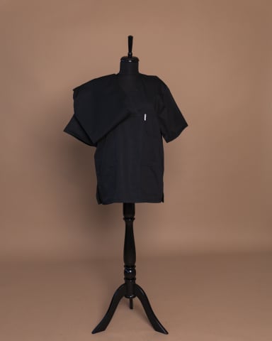 Echipamente de lucru și protecție - Costum chirurgical unisex Negru