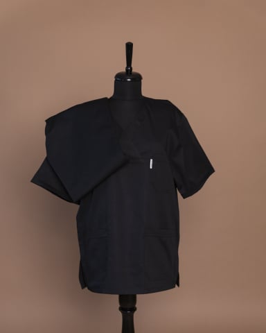 Costum chirurgical unisex Negru [1]