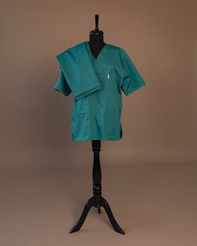 Echipamente de lucru și protecție - Costum chirurgical unisex Verde