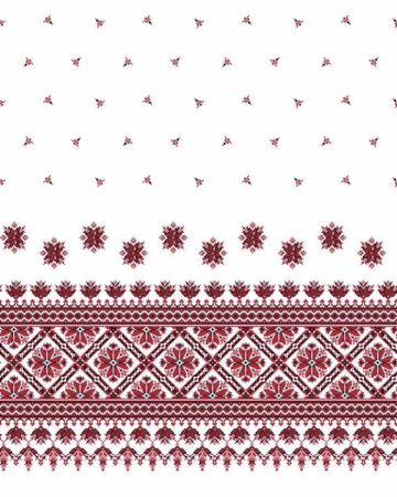 Față de masă cu model tradițional - Față de masă cu model tradițional, din bumbac - Model Zorița