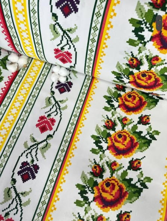 Față de masă cu model tradițional - Față de masă cu model tradițional - Model Floarea