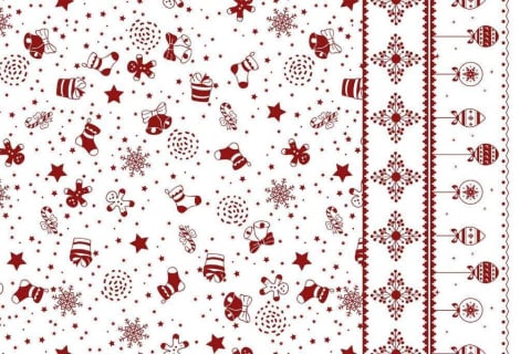 Produse pentru Casă - Față de masă de Crăciun - Globuri