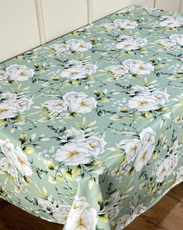 Fețe de masă Impermeabile - Față de masă impermeabilă, 100% bumbac - Model Mara