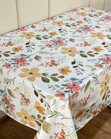 Produse pentru Casă - Față de masă impermeabilă- Flori