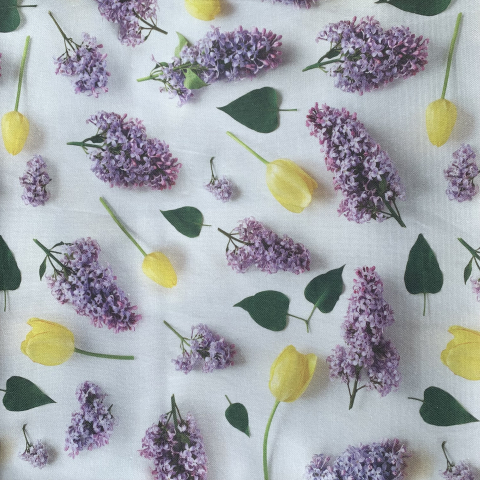 Fețe de masă impermeabile - Față de masă impermeabilă- Flori liliac