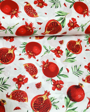 Produse pentru Casă - Față de pernă din bumbac ranforce– diverse dimensiuni, Rodii