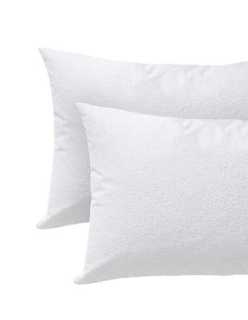 Produse pentru Casă - Față de pernă impermeabilă, bumbac cu frotir, alb