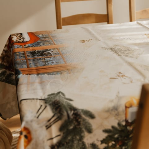 Fețe de masă de Crăciun tip Tablou - Pisici [2]