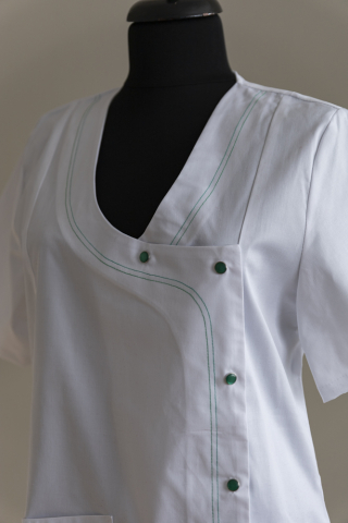 Damă - Halat NORA Alb