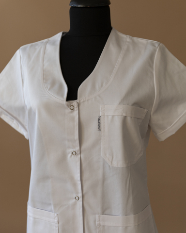 Damă - Halat Sienna Alb