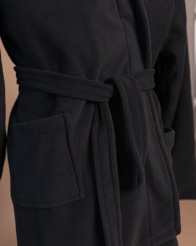 Polar - Halat polar unisex cu mâneci lungi - Negru
