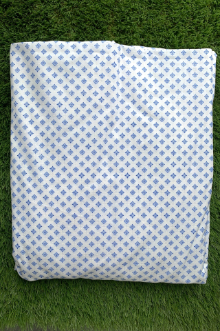 Produse pentru Casă - Husă de pat cu elastic din bumbac - Dr. House bleu