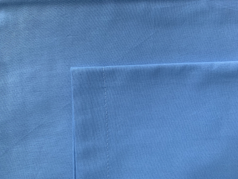 Lenjerie de pat bebe- Bleu Uni [1]