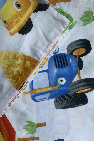 Produse pentru copii - Lenjerie de pat bebe- Masinute