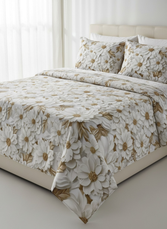 Set lenjerie Bumbac Ranforce - Lenjerie de pat din bumbac ranforce 100% - Elis