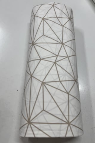 Metraje - Metraj Bumbac Ranforce - Model geometric-  linii bej