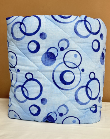 Pilote antialergice pentru vară - Pilotă antialergică vară| Umplutură Melană|Dos bumbac| Cercuri albastre