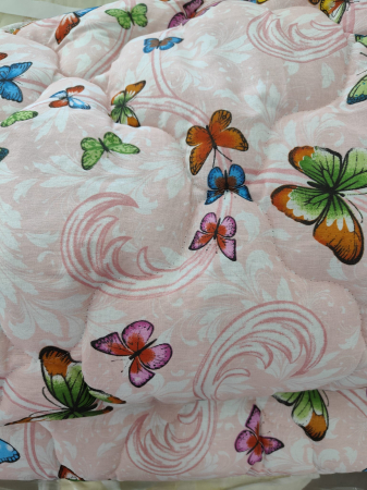 Pilote - Pilotă antialergică cu Umplutură din Melană - Fluturi colorati