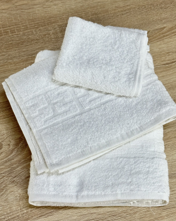 Prosoape pentru baie - Prosop de baie Kaveza din bumbac 100%, Alb, diverse marimi