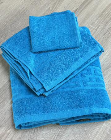 Prosoape pentru baie - Prosop de baie Kaveza din bumbac 100%, Albastru electric, diverse marimi