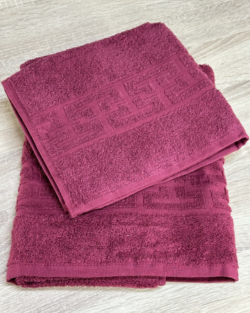 Prosoape pentru baie - Prosop de baie Kaveza din bumbac 100%, Grena, diverse marimi