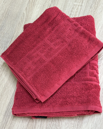 Prosoape pentru baie - Prosop de baie Kaveza din bumbac 100%, Roșu, diverse marimi