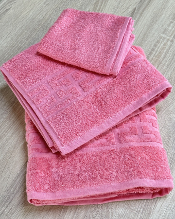 Prosoape pentru baie - Prosop de baie Kaveza din bumbac 100%, Roz, diverse marimi