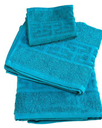 Reduceri - Set 3 Prosoape baie Kaveza| bumbac 100%, Turcoaz