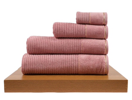Prosoape pentru baie - Prosop de baie Renad din bumbac 100%, Roz pudra, diverse marimi