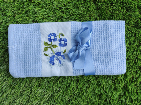 Prosoape bucătărie - Prosop de bucătărie din bumbac, cu broderie tradițională, 45×70 cm, diverse culori