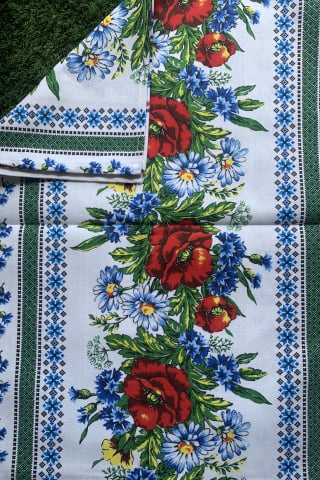 Produse pentru Casă - Set 3 prosoape de bucătărie, Maci si Albastrele