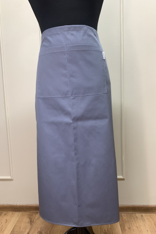 Uniforme HoReCa - Șorț lung de pizzer, Gri