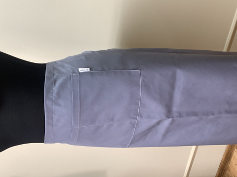 Șorț lung de pizzer, Gri [2]