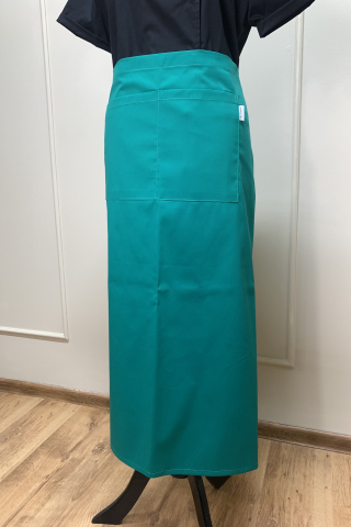 Uniforme HoReCa - Șorț lung de pizzer, Verde